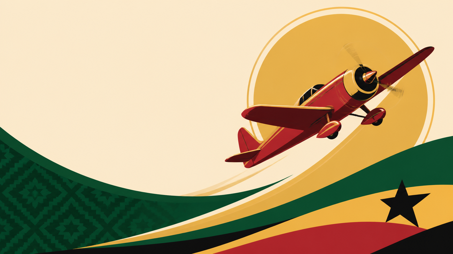 Illustration of Aviator game fun mode on a mobile screen for an adult informational guide in Ghana