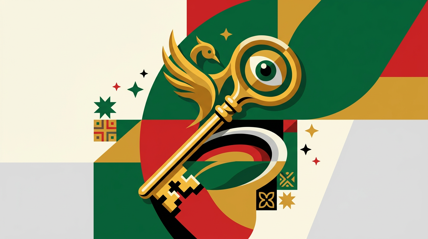 Editorial illustration for a Ghana guide to sports betting bonuses