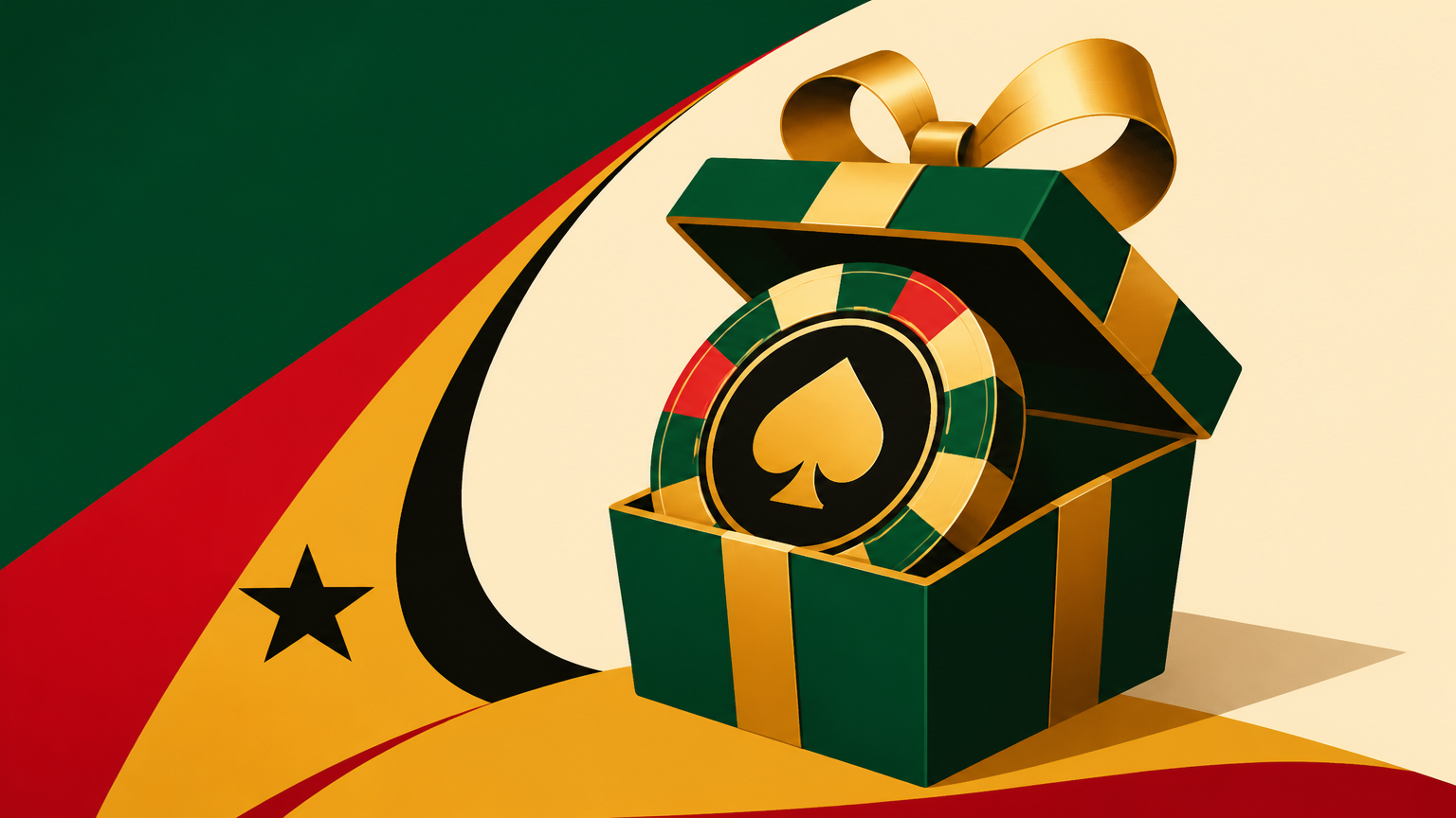 Illustration of a Ghana-focused adult guide to casino bonus offers labelled 400 and 500