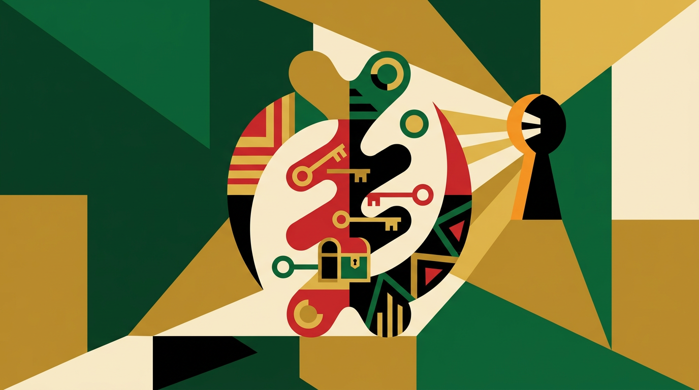 Editorial casino bonuses image with smartphone, chips, and bonus symbols for a Ghana-focused no-deposit bonus guide